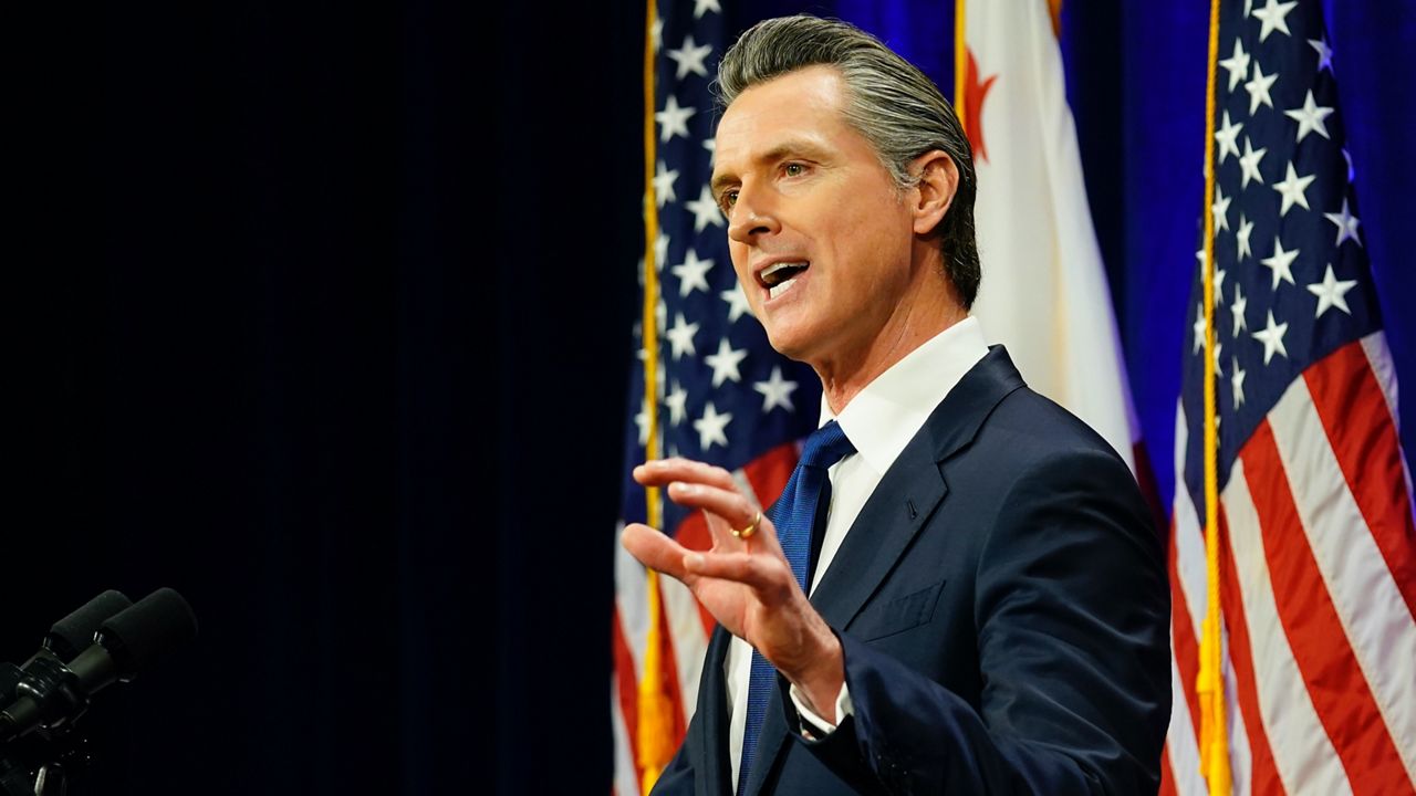 Gov. Gavin Newsom delivers his 2022 State of the State Address (AP Photo/Rich Pedroncelli)