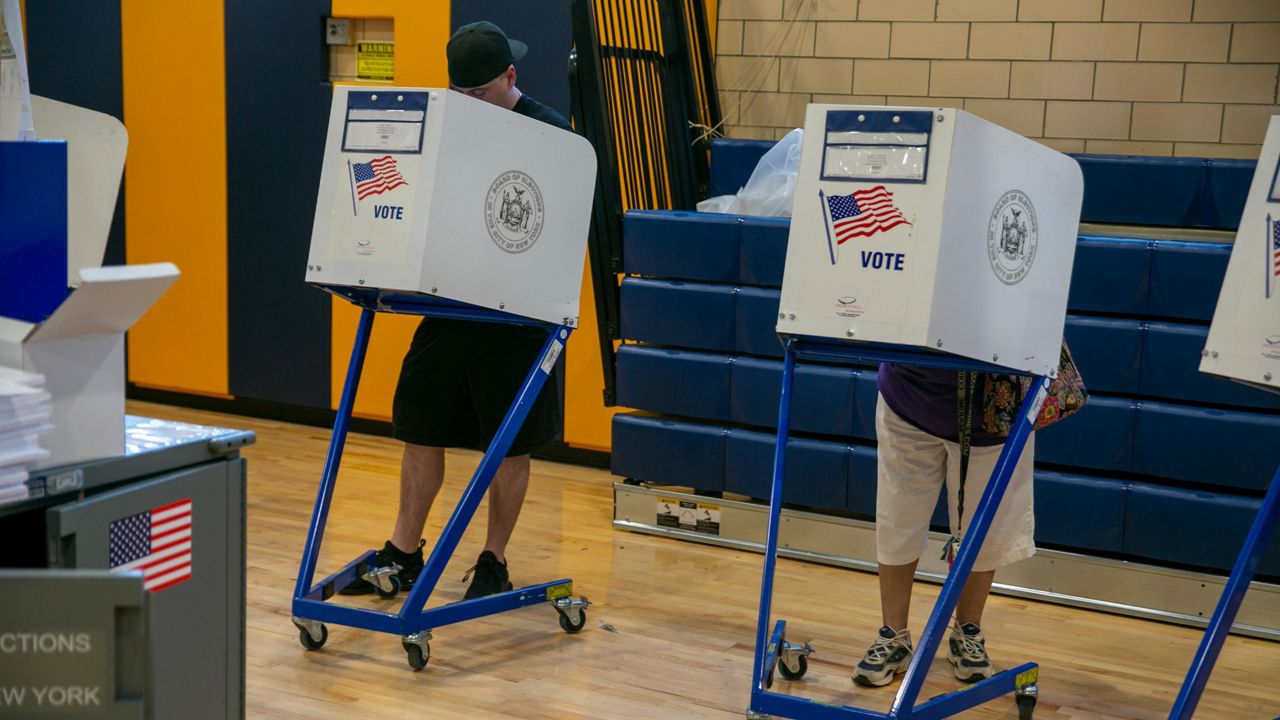 New Yorkers Turn Out For First Day Of Early Voting