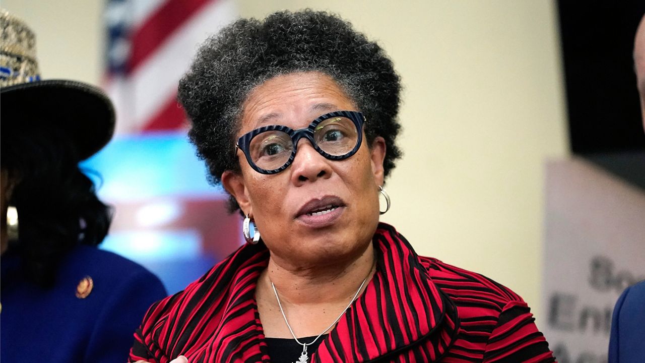 Housing and Urban Development (HUD) Secretary Marcia Fudge speaks during a tour of the Homeless Assistance Center, June 29, 2022, in Miami. The Department of Housing and Urban Development is providing $2.8 billion in fresh funding for homeless services organizations across the country. The fresh funding, announced Monday, will be allocated via competitive bids through HUD’s Continuum of Care Program, the largest source of federal grant support to housing and services programs for people experiencing homelessness. (AP Photo/Lynne Sladky, File)