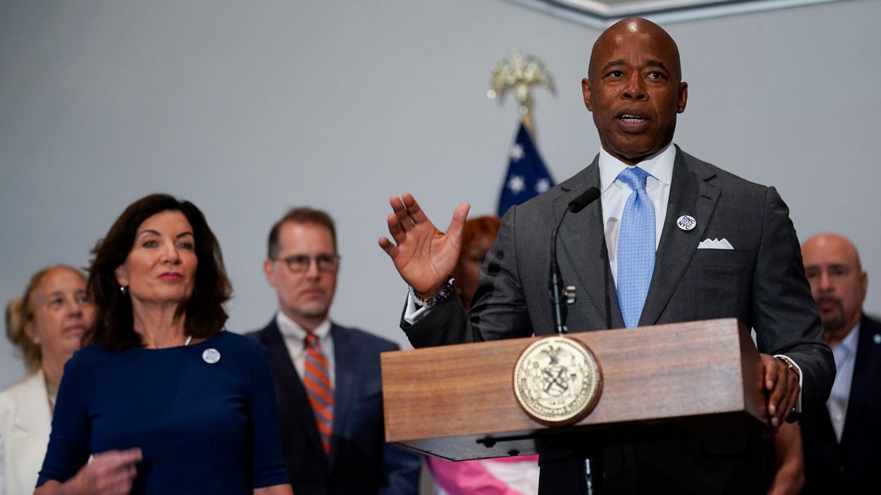 Adams shows DNC around town in bid to host 2025 convention