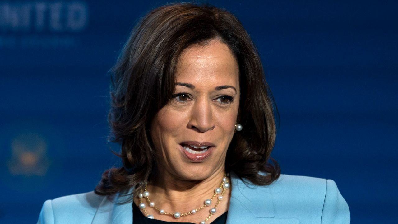 Vice President Kamala Harris speaks at the United Against Hate Summit, Thursday, Sept. 15, 2022, in the East Room of the White House in Washington. (AP Photo/Jacquelyn Martin)