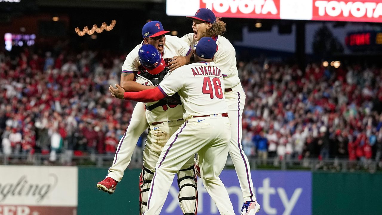 World Series teed up: Harper, Phillies go deep, face Astros