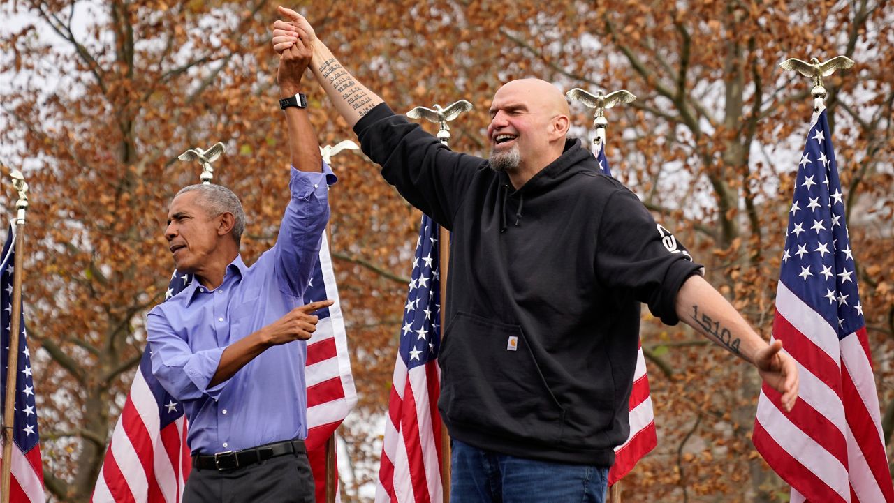 Obama Rallies For Fetterman In Pennsylvania