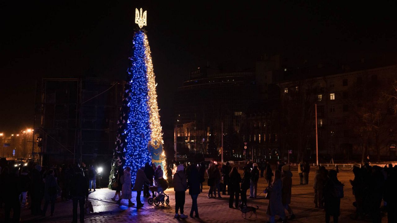 A Christmas season without its traditional glow in Ukraine