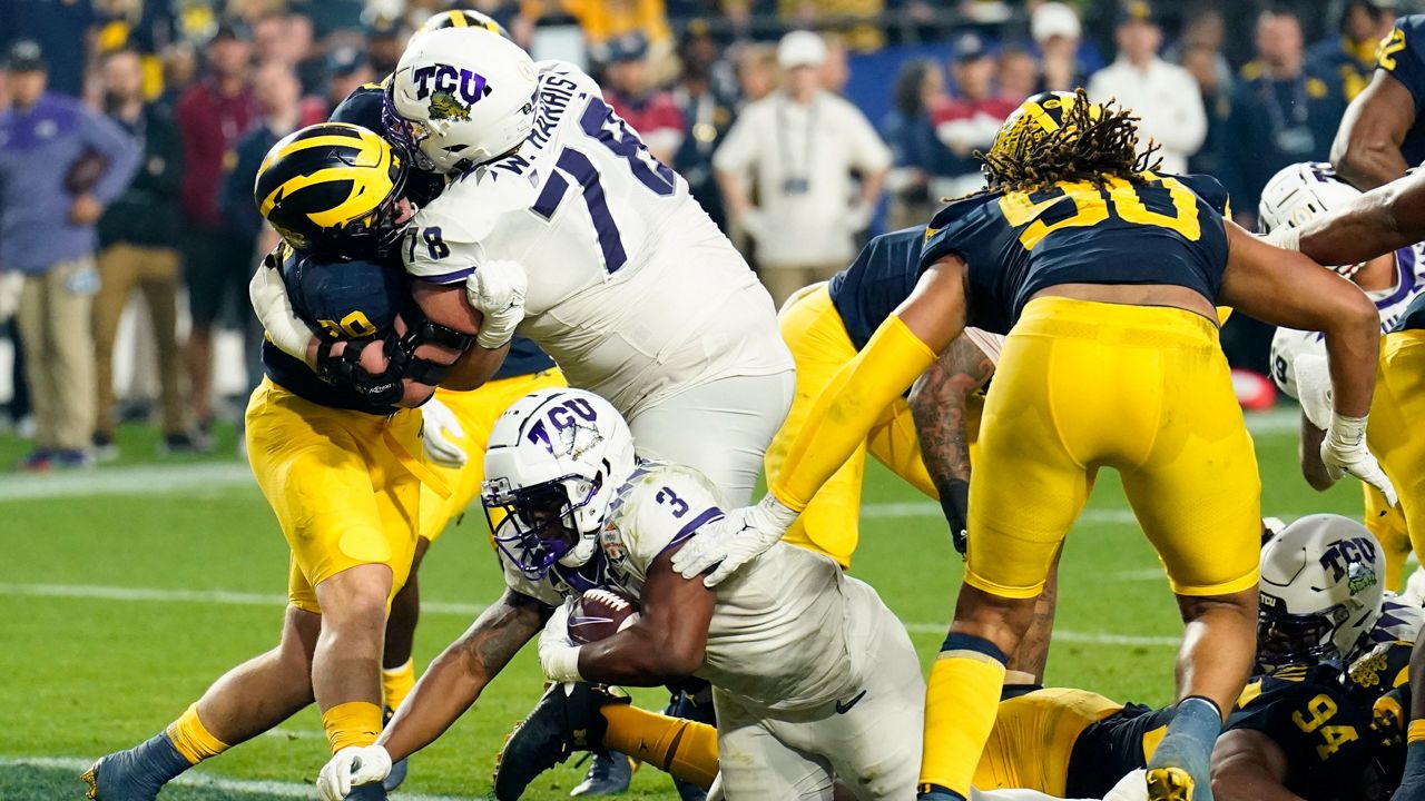 No. 2 Michigan and No. 3 TCU to Face Off in 2022 College Football