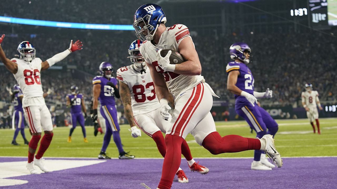 New York Giants 31-24 Minnesota Vikings, Giants advance to