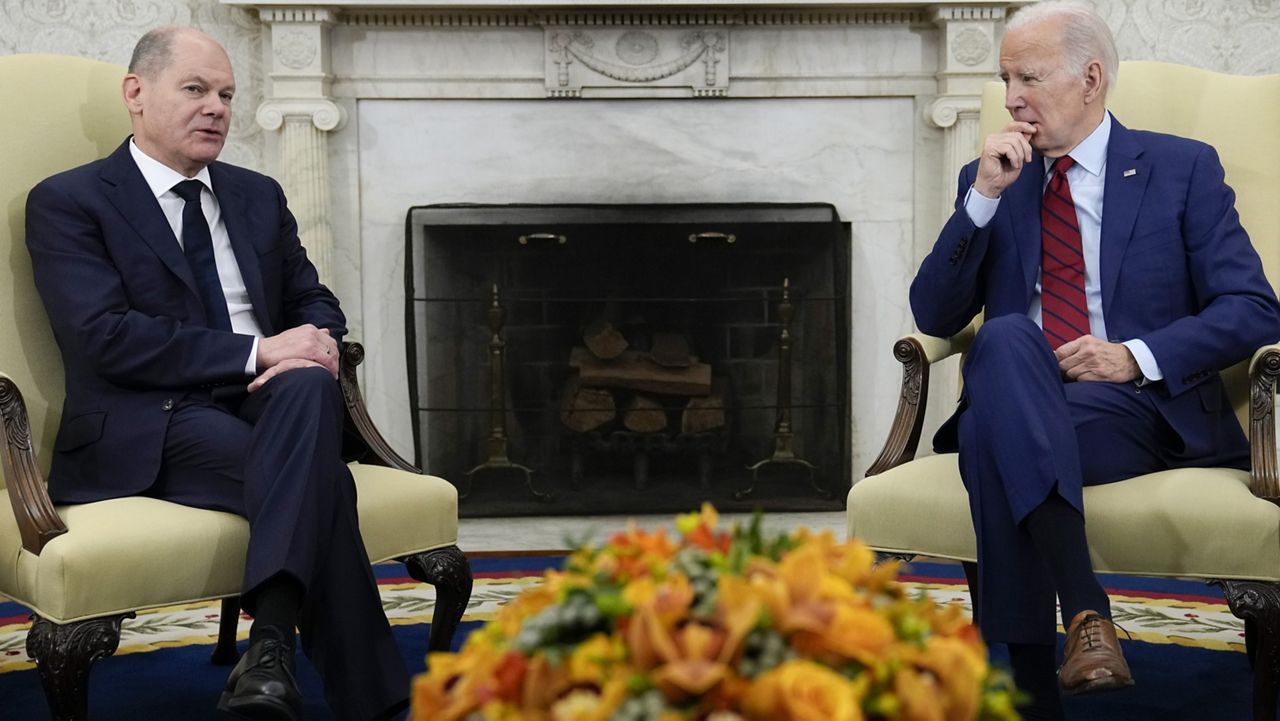 Biden, Scholz huddle on Ukraine war at White House