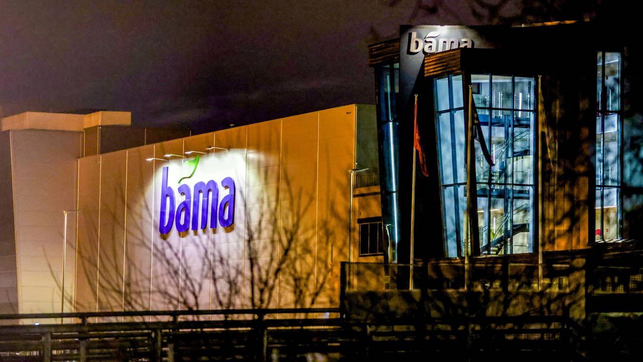 Fruit importer Bama's offices in Oslo, Norway, Thursday March 30, 2023. The discovery of cocaine in a batch of fruit in Germany led Norwegian customs officers on the trail of 800 kilograms of cocaine in fruit crates at a Bama warehouse. (Hanna Johre/NTB Scanpix via AP)