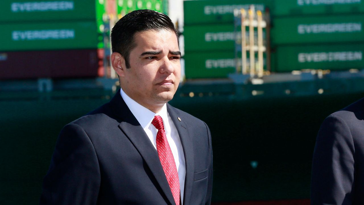 Mayor Robert Garcia announced in July that his mother and stepfather had been hospitalized with COVID-19 and placed on ventilators.