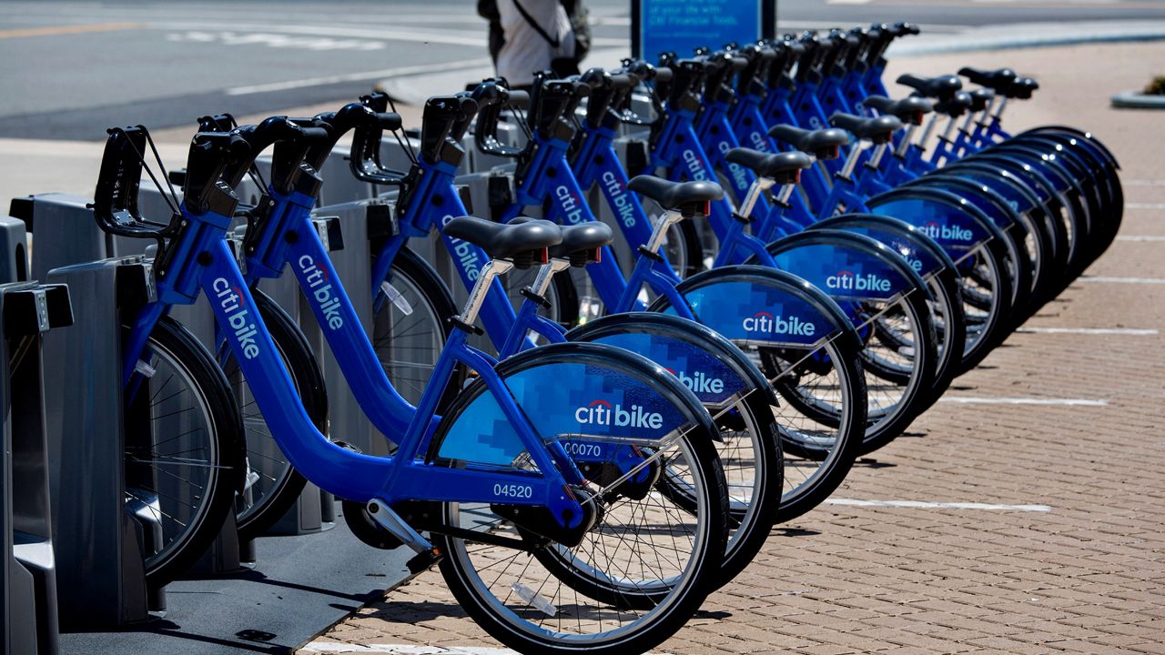 Citi Bike users will face higher rates starting Thursday as the company implements its third consecutive yearly fare increase. (AP Photo/Craig Ruttle, File)