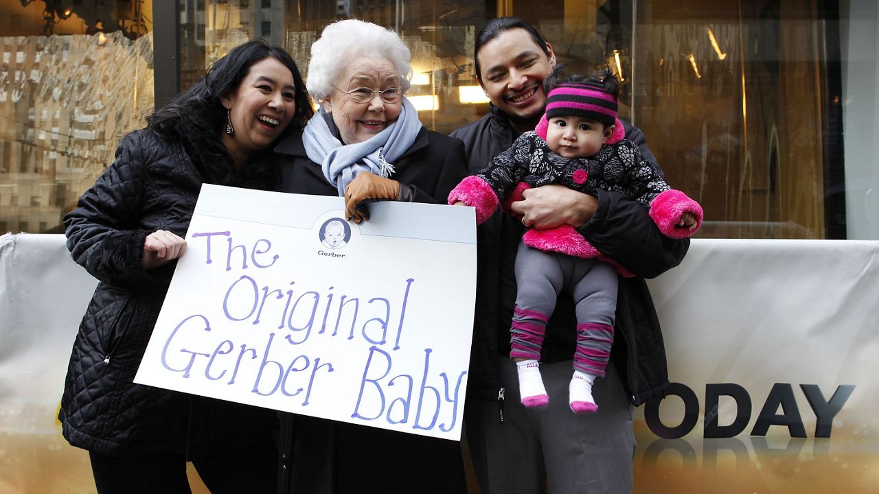 The original Gerber Baby turns 91 years old today