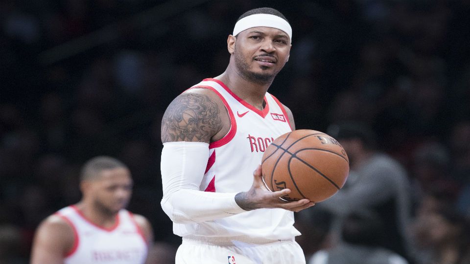 Carmelo Anthony, Houston Rockets parting ways