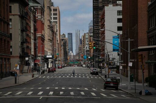 Ny Y Sus Calles Vacias Convertido En Centro De Crisis