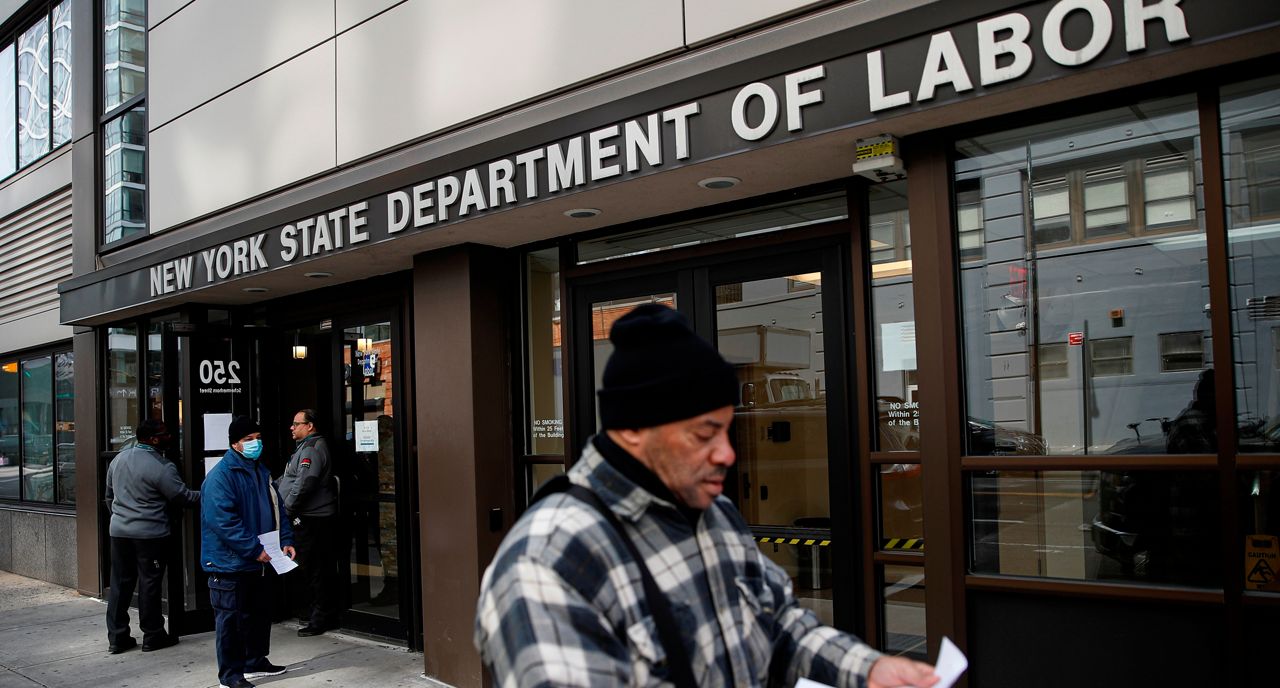 new york unemployment benefit extension federal government