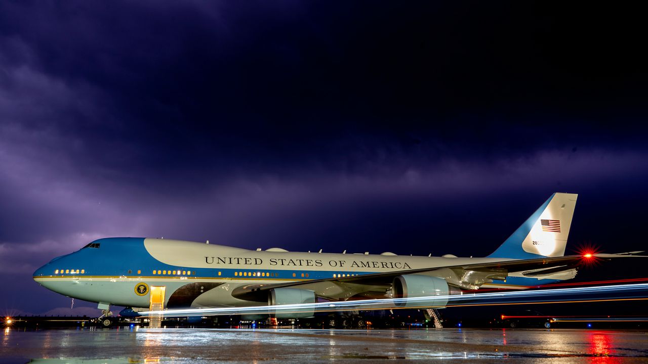 The Vice President's Plane: An exclusive look inside Air Force Two