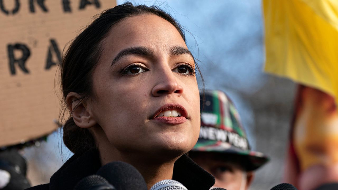 Rep. Alexandria Ocasio-Cortez appears in this file image. (AP Photo)