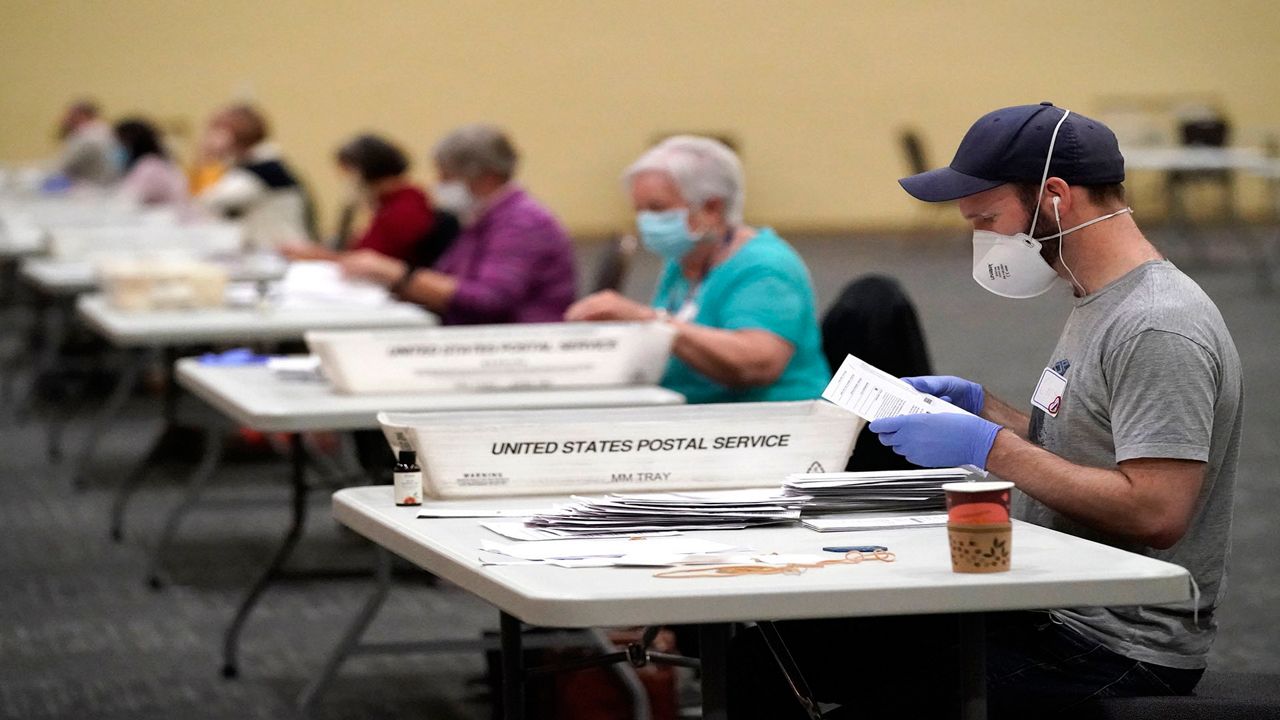 Ballot counting in Pennsylvania