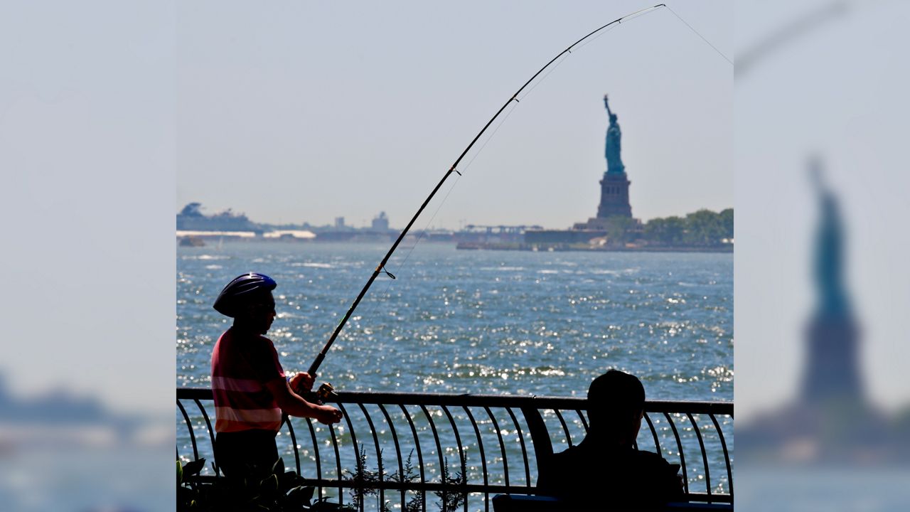 Fishing in New York City