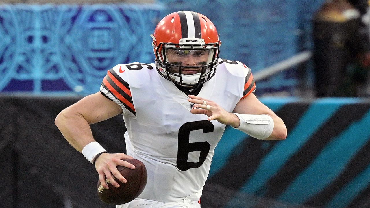 Cleveland Browns QB Baker Mayfield.