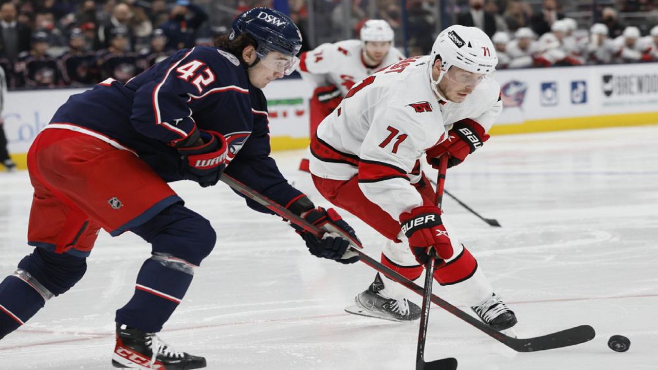 Carolina hurricanes bear jersey