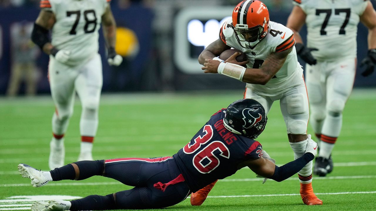 Browns get past Texans, 27-14 