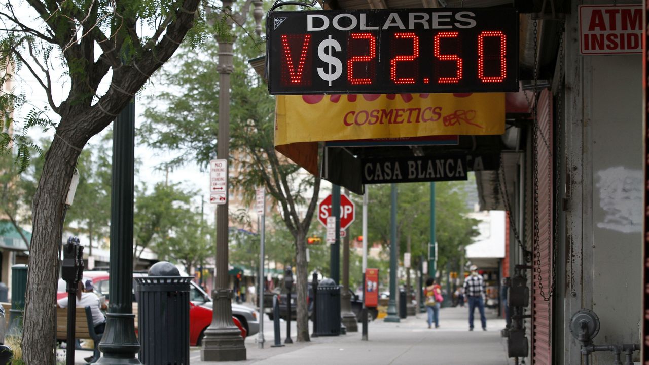 An El Paso Street. (Associated Press)