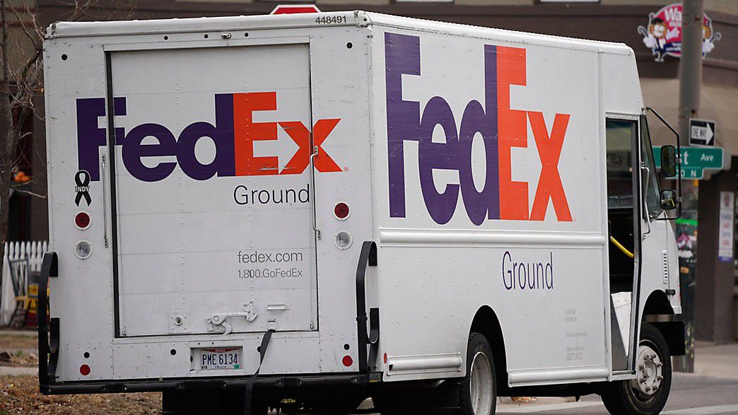 FedEx truck. (AP Image)