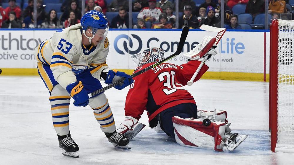 Capitals tie it late, come back to beat Sabres in shootout - The
