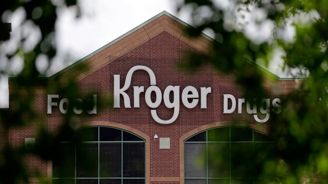 A Kroger store is shown Tuesday, June 17, 2014, in Houston. (AP Photo/David J. Phillip)