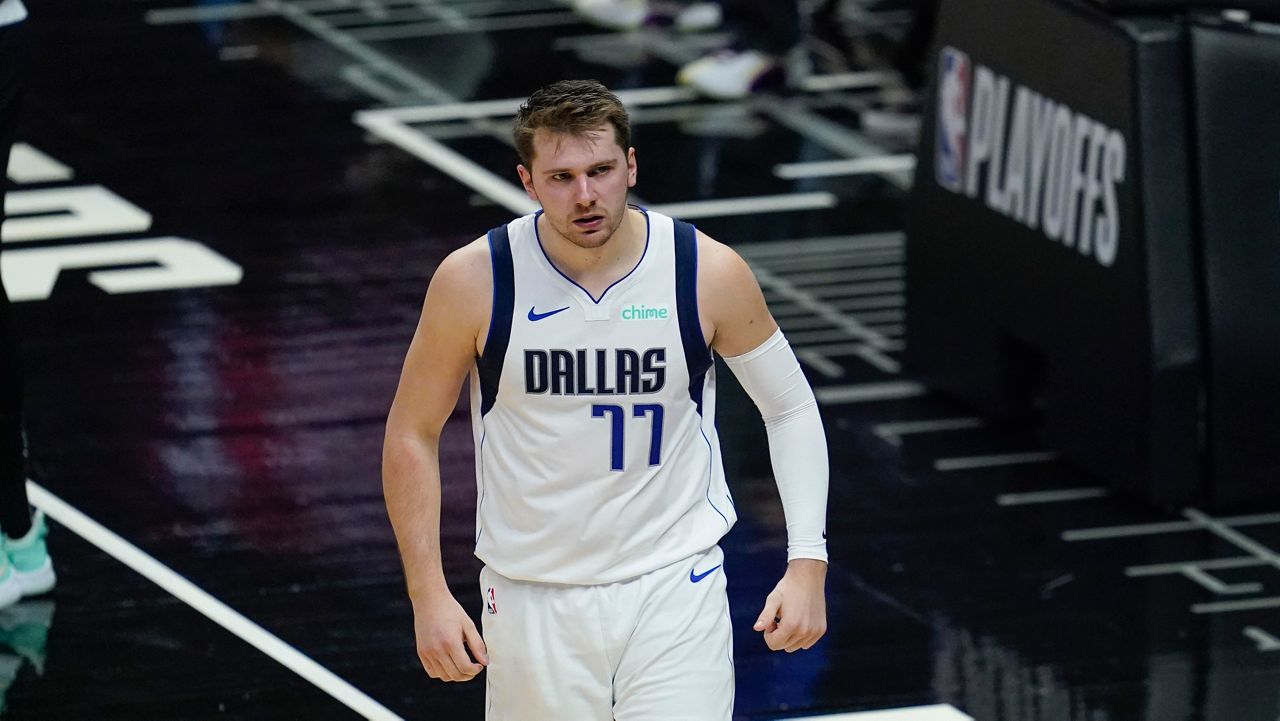 Get our new Dallas Mavericks Luka Doncic t-shirt for the holidays