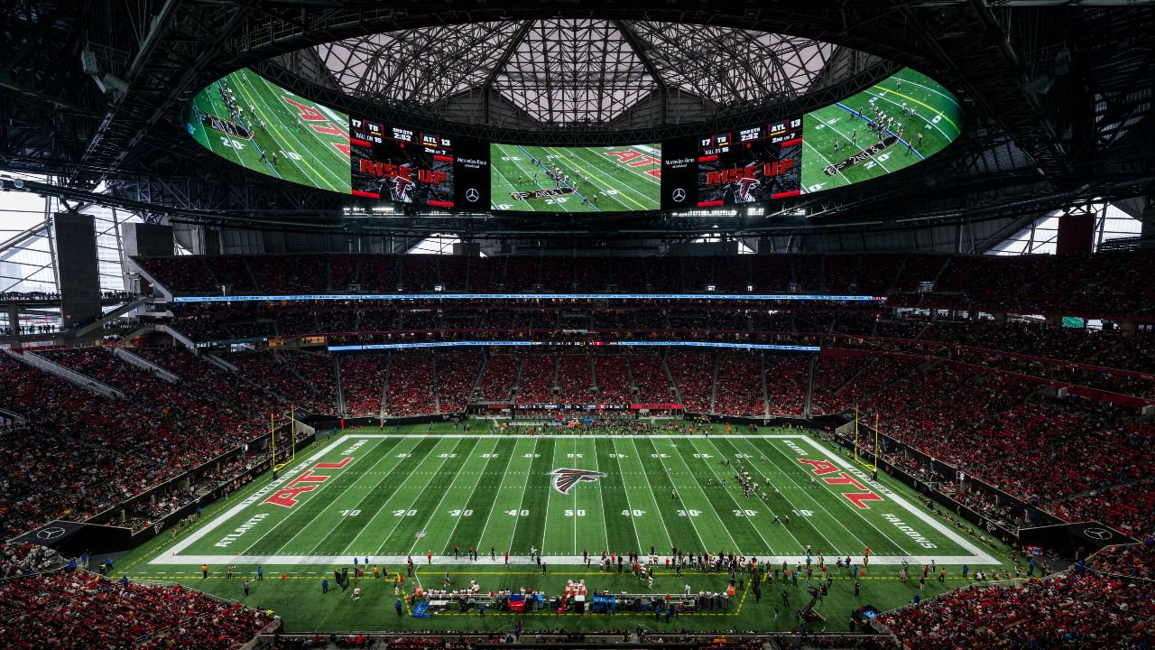 Atlanta's Mercedes-Benz Stadium picked to host potential AFC Championship  Game, Sports