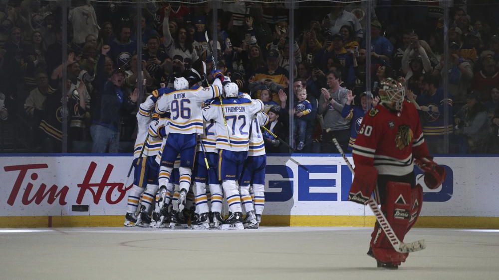 The Sabres closed the season by going 16-9-3 over the final two months, with the 16 wins in 28 games equaling their total through the first 54. 