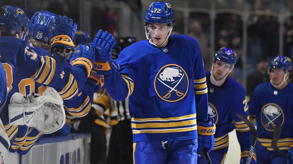 Sabres, Tage Thompson agree to massive seven-year extension