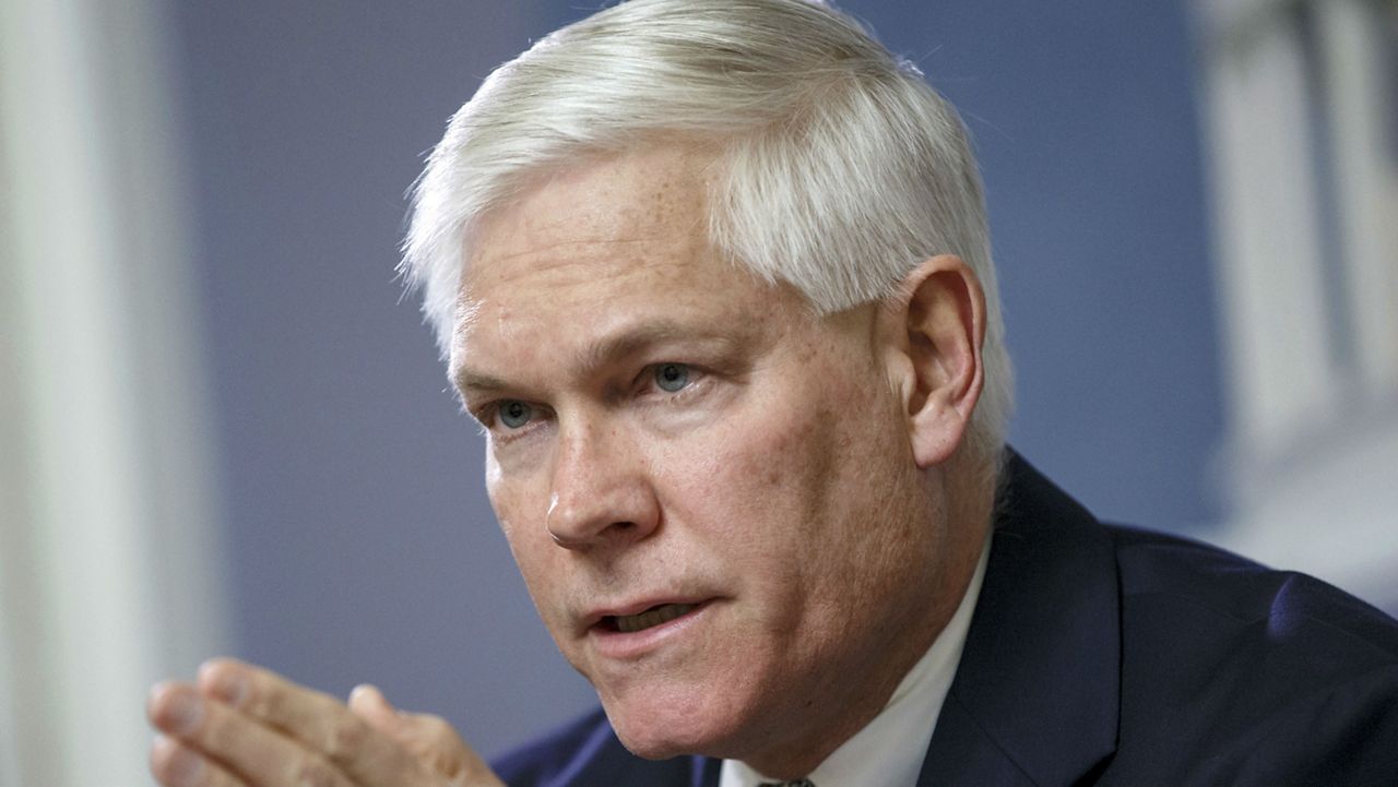 FILE - In this Feb. 2, 2015 file photo, then Rep Pete Sessions, R-Texas, opens a meeting of the House Rules Committee at the Capitol in Washington. Venezuela's socialist government tried to recruit former Congressman Pete Sessions to broker a meeting with the CEO of Exxon Mobil at the same time it was secretly paying a close former House colleague $50 million to keep U.S. sanctions at bay, The Associated Press has learned. (AP Photo/J. Scott Applewhite, File)