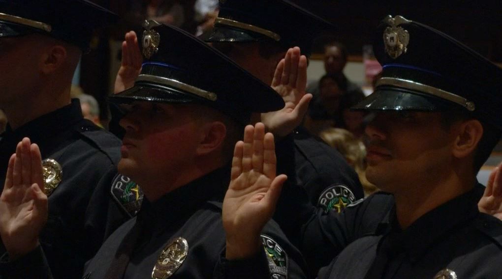 Austin Police Welcomes New Cadets Amid Dallas Officer Tragedy