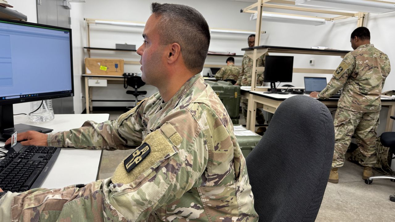 A look inside the Army Reserve Center in Seagoville that’s cutting costs and potentially saving lives. (Spectrum News 1/Blessing Iwuchuku)