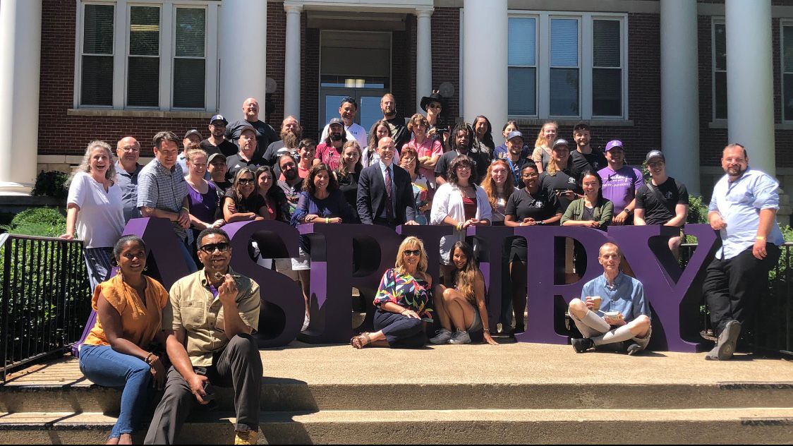 Asbury University learning alongside Hollywood actors