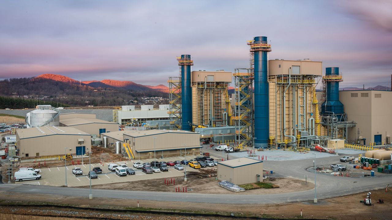 Duke Energy plans to build a 9.5 megawatt solar farm and a 17 megawatt battery storage facility on the site of a retired coal-fired power plant near Asheville. (Courtesy Duke Energy)