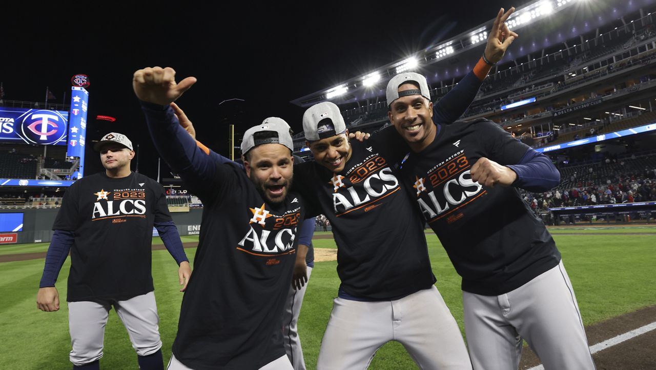 Astros beat the Twins 3-2, into their 7th straight ALCS