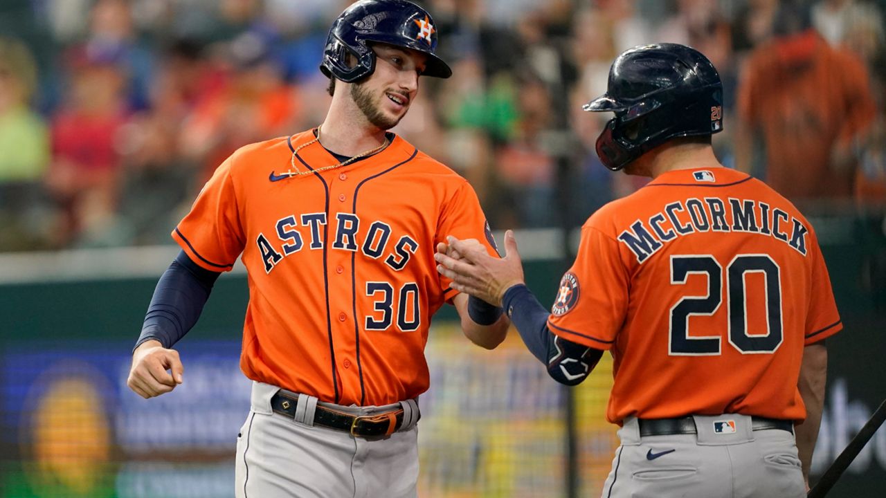 Chas McCormick not in Astros' Sunday lineup for Game 6