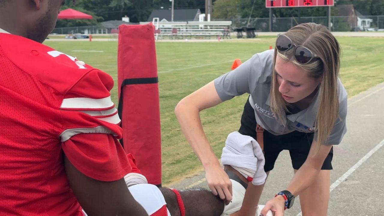athletic trainers football season ready