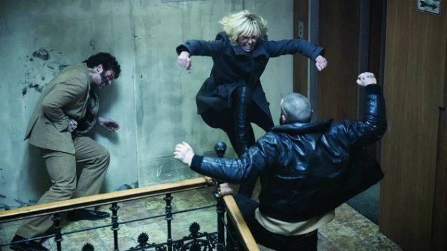 Oscar® winner CHARLIZE THERON explodes into summer in "Atomic Blonde," a breakneck action-thriller that follows MI6's most lethal assassin through a ticking time bomb of a city simmering with revolution and double-crossing hives of traitors. (Photo credit: Jonathan Prime)