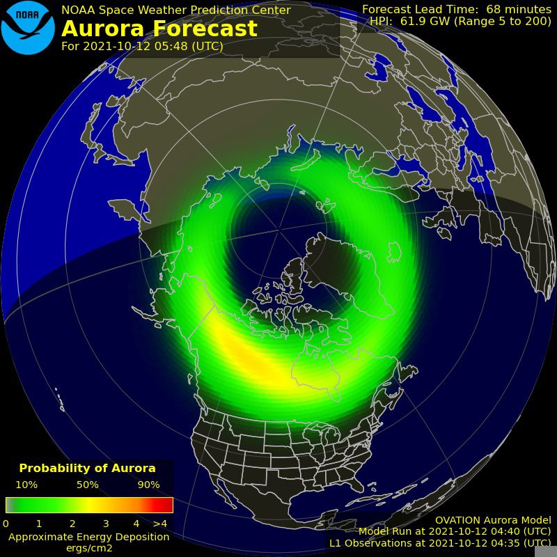 Northern Lights Ohio March 24 2025