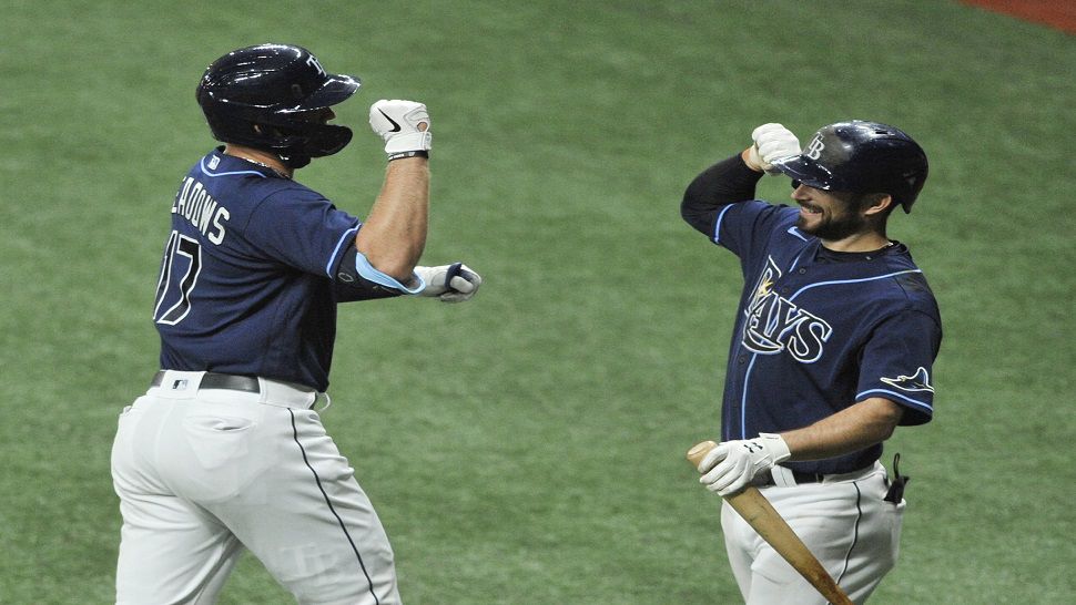 Red-hot Rays ride three homers to rout Marlins, 11-2