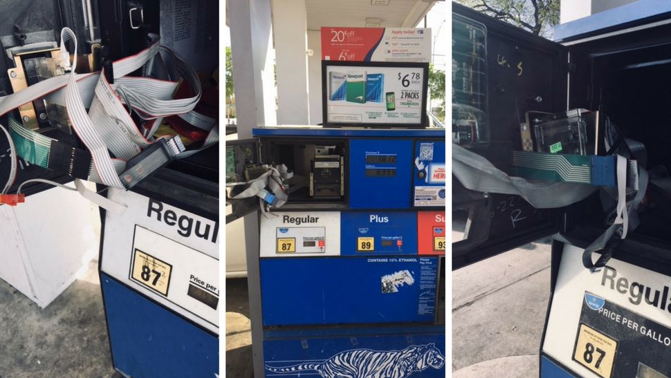 More credit card skimmers at gas pumps in north Austin