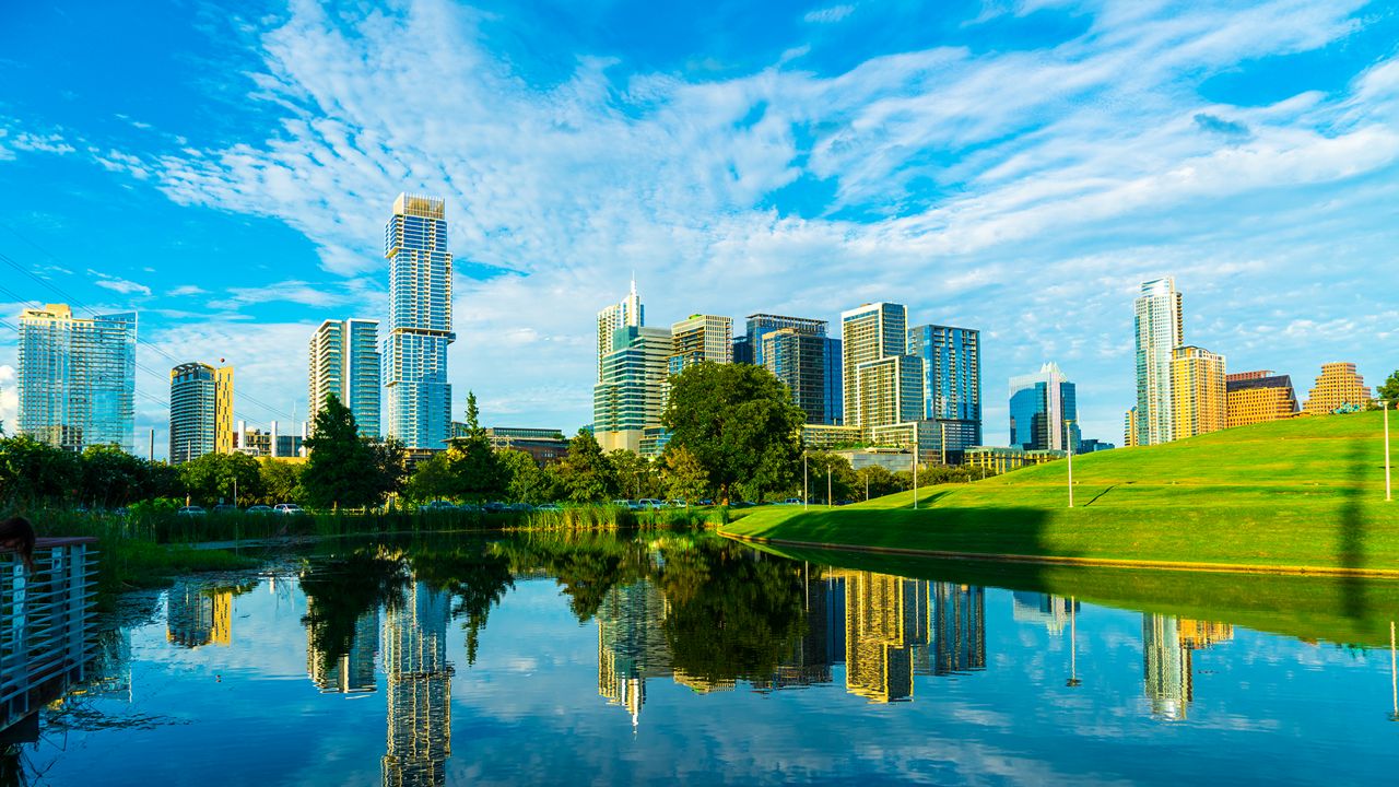 View of downtown Austin, Texas. (Getty Images)