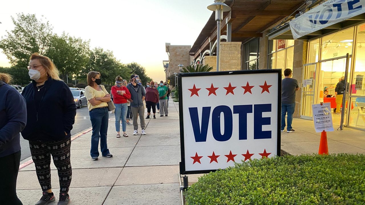 Texas Woman Recounts First Day of Early Voting