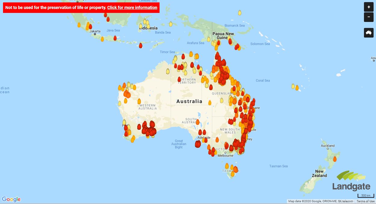 Devastating Wildfires Continue in Australia