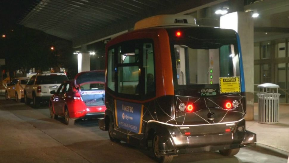 Capital Metro tests autonomous vehicles