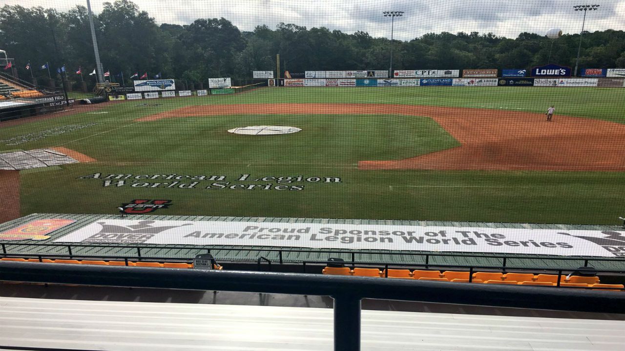 American Legion World Series baseball field in Shelby, N.C. 